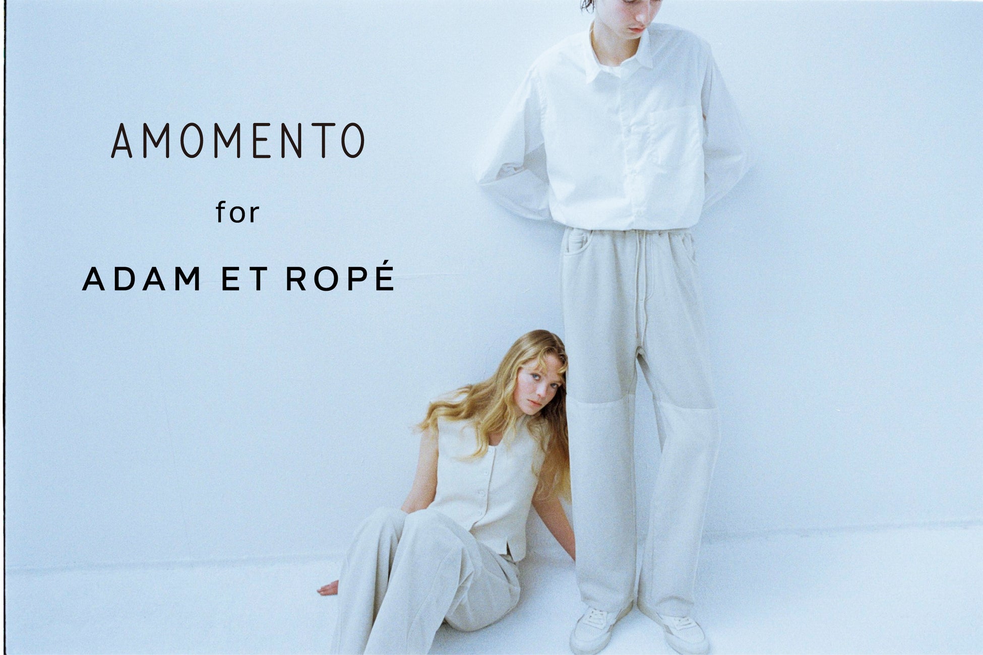 ADAM ET ROPE’とAMOMENTO、別注デニムパンツを発売、春夏ファッションに最適なアイテム