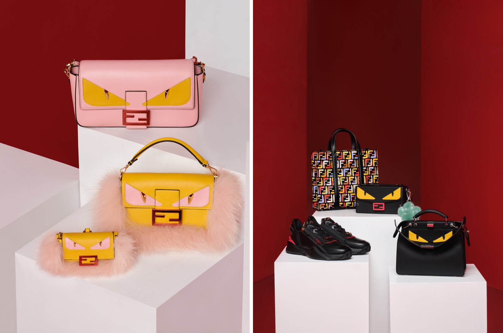 FENDIが100周年記念カプセルコレクションFENDI Eyesを発表、モンスターアイデザインが魅力的